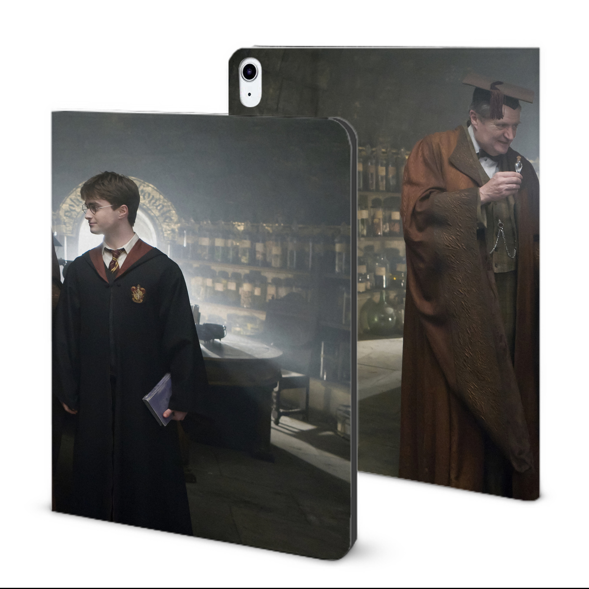 （画像用） Harry Potter ハリー・ポッターシリーズ IPad ケース ブック型 PUレザー TPU 耐衝撃 軽量 薄型 ペン収納なし 全面保護 IPad 各モデル対応